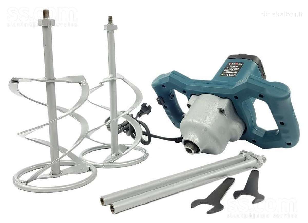 Akcija! New Betono Vibratoriai- Tankintuvai 1250 W - nuotraukos Nr. 12