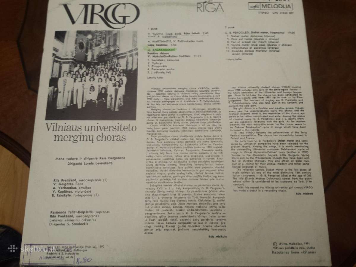Vu merginų choras Virgo - nuotraukos Nr. 2