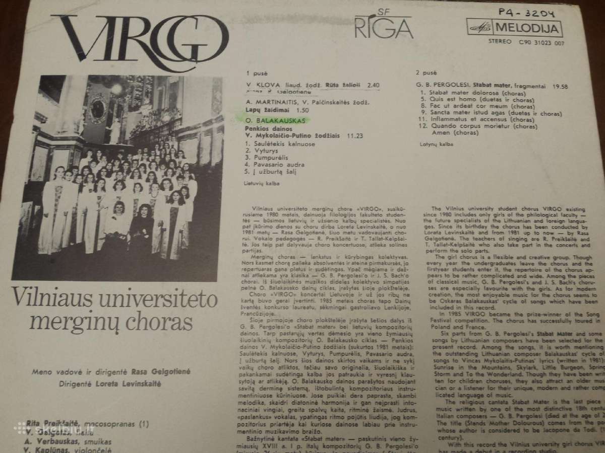 Vu merginų choras Virgo - nuotraukos Nr. 3