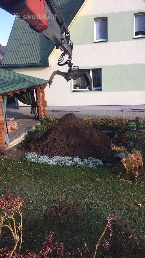 Savivartis su kranu/ greiferiu /manipuliatoriumi - nuotraukos Nr. 5