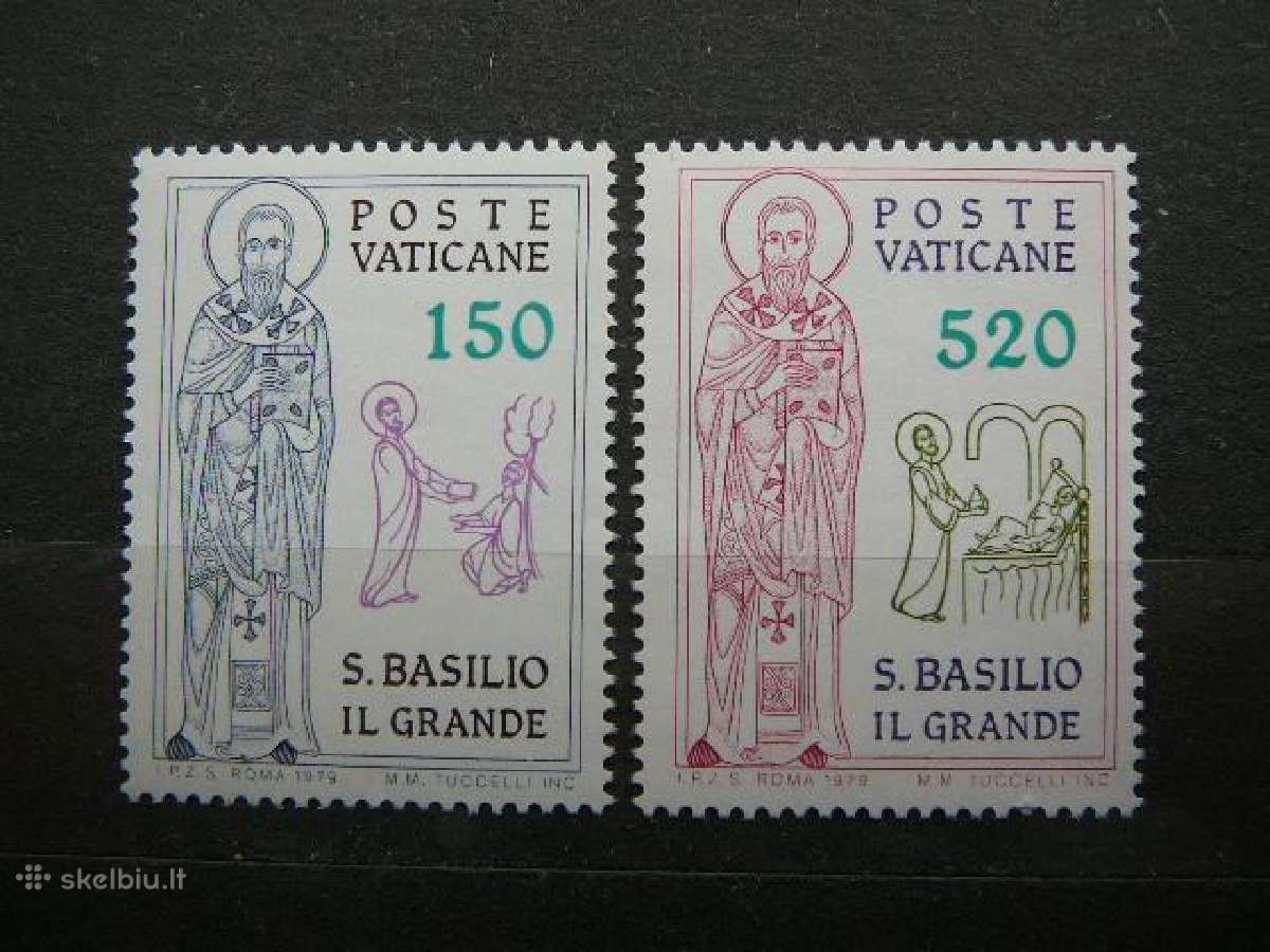 Sv. Basilijus Vatikanas svarus mnh vt793
