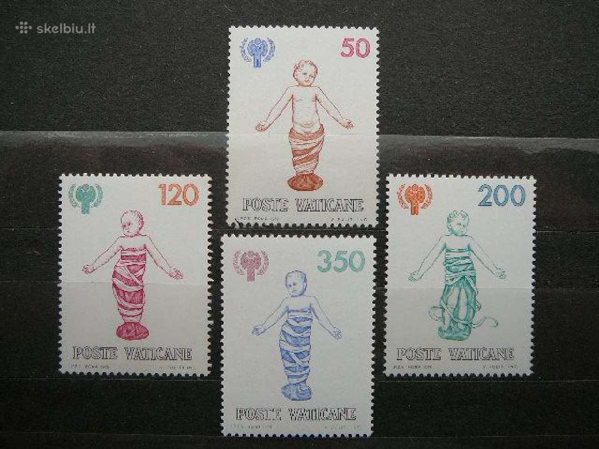 Vaiko Metai Vatikanas svarus mnh vt796