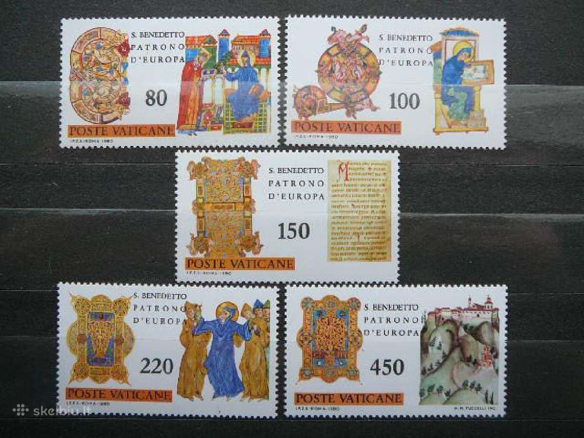Sv. Benediktas Vatikanas svarus mnh vt801