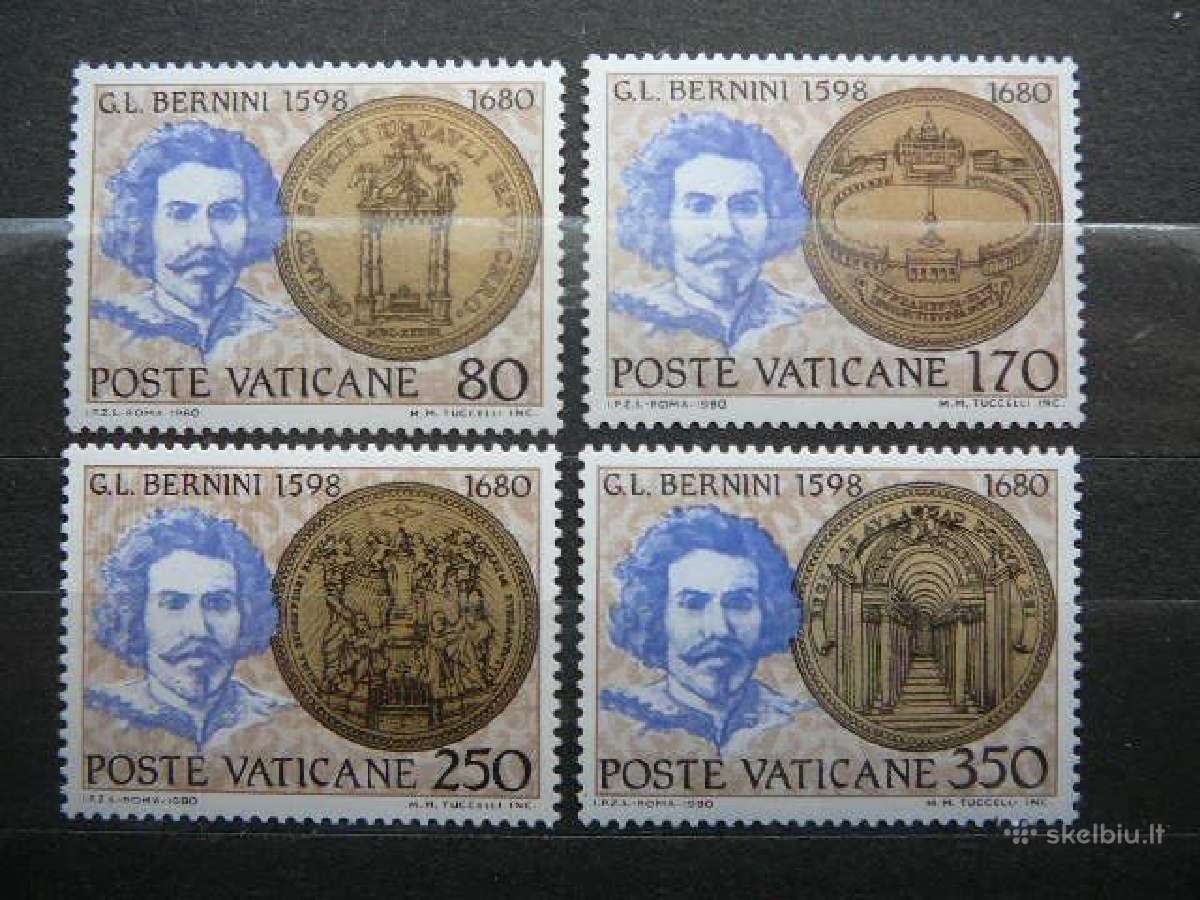 Architektas Vatikanas svarus mnh vt803