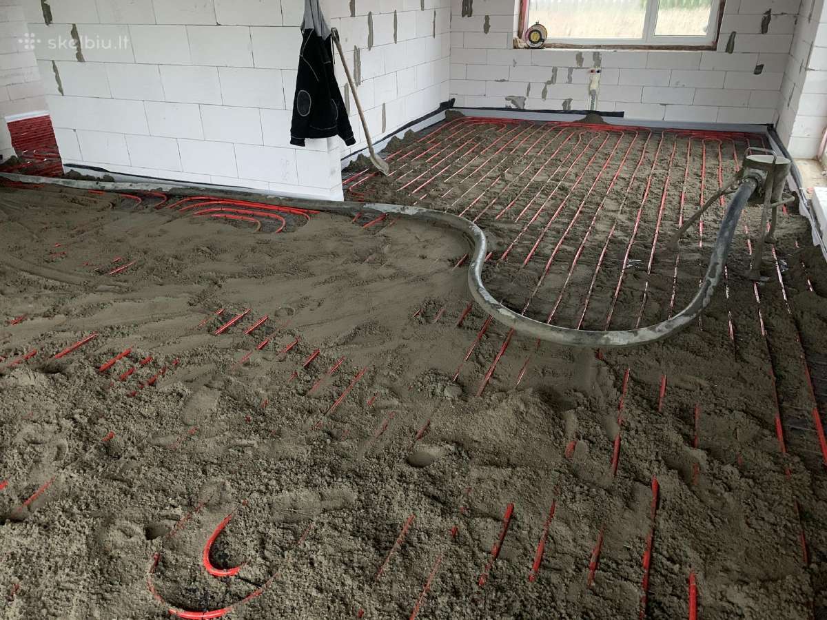 Grindų betonavimas mažų ir didelių plotų - nuotraukos Nr. 20