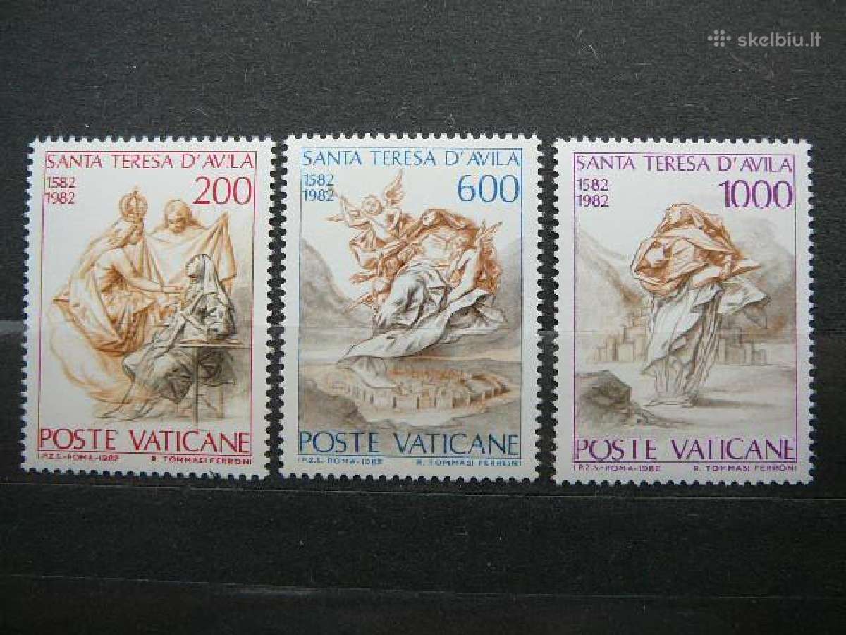 Sventoji Terese Vatikanas svarus mnh vt823
