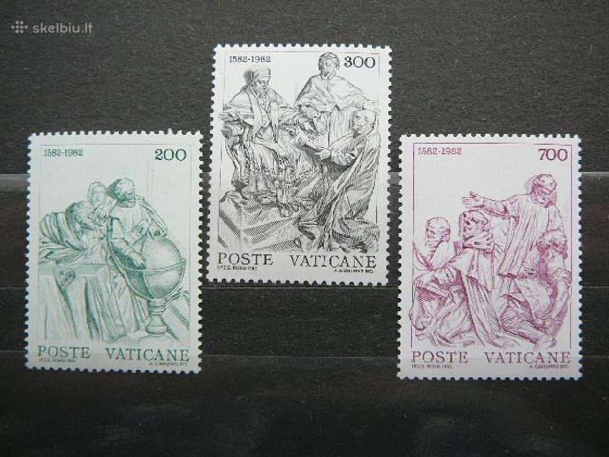 Popiezius Vatikanas svarus mnh vt824
