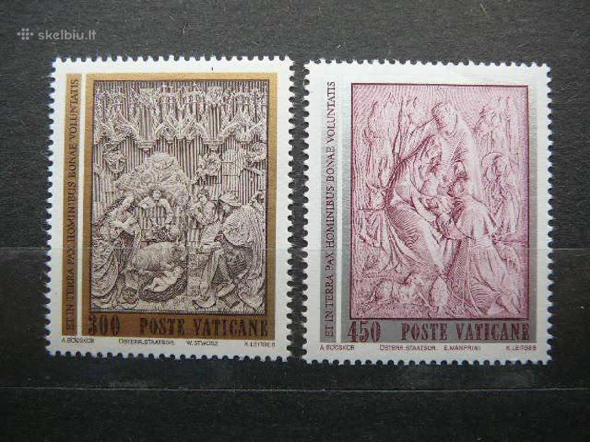 Sv. Kaledos Vatikanas svarus mnh vt826