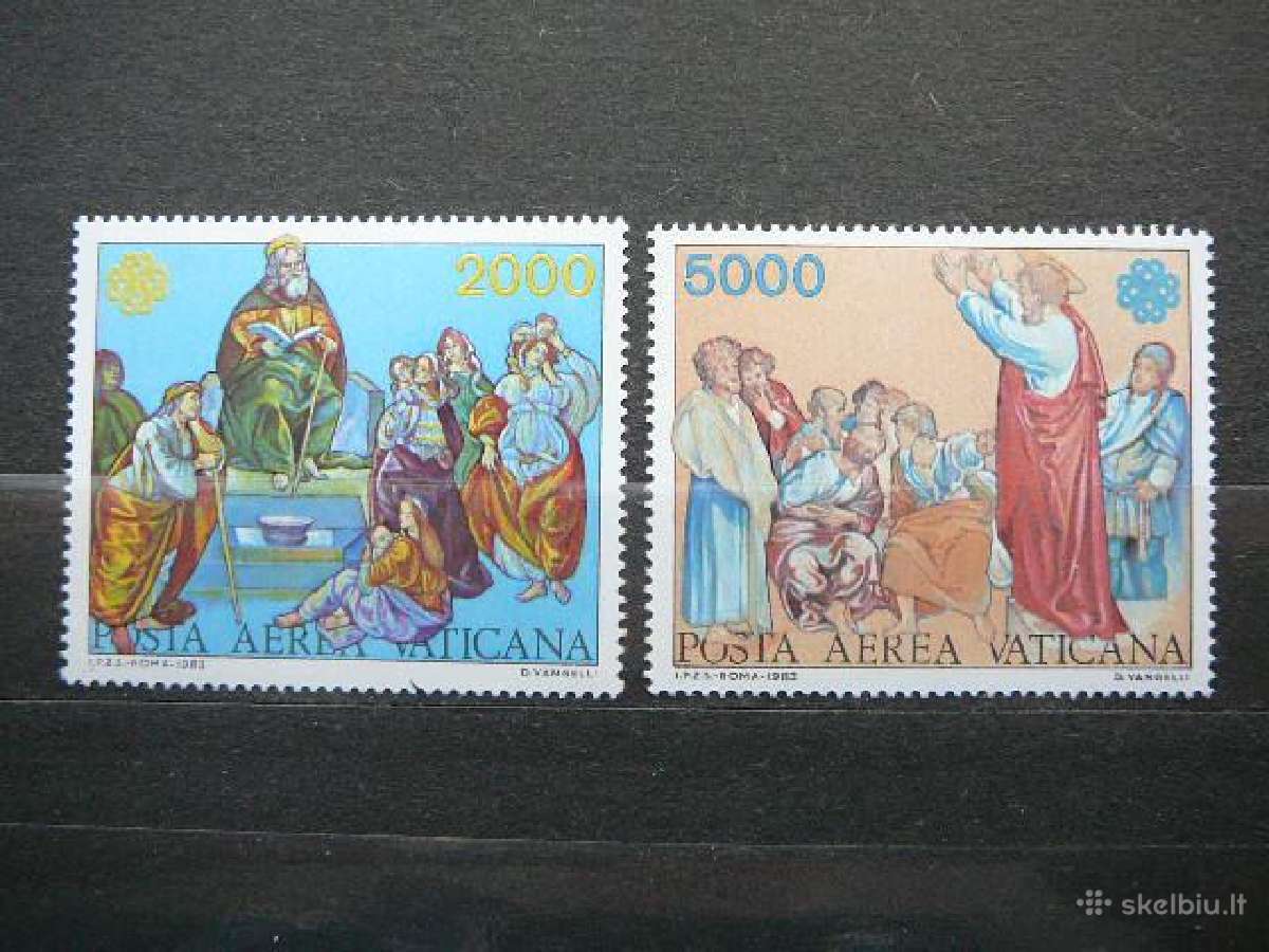Daile Vatikanas 1983 svarus mnh vt842s