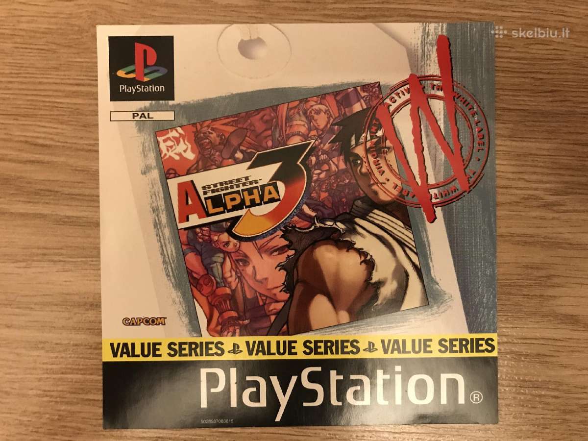 Ps1 Street fighter alpha 3 zaidimo dezutes dalys - nuotraukos Nr. 3