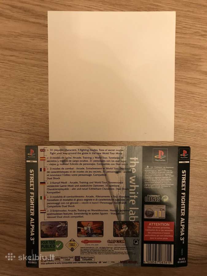 Ps1 Street fighter alpha 3 zaidimo dezutes dalys - nuotraukos Nr. 5