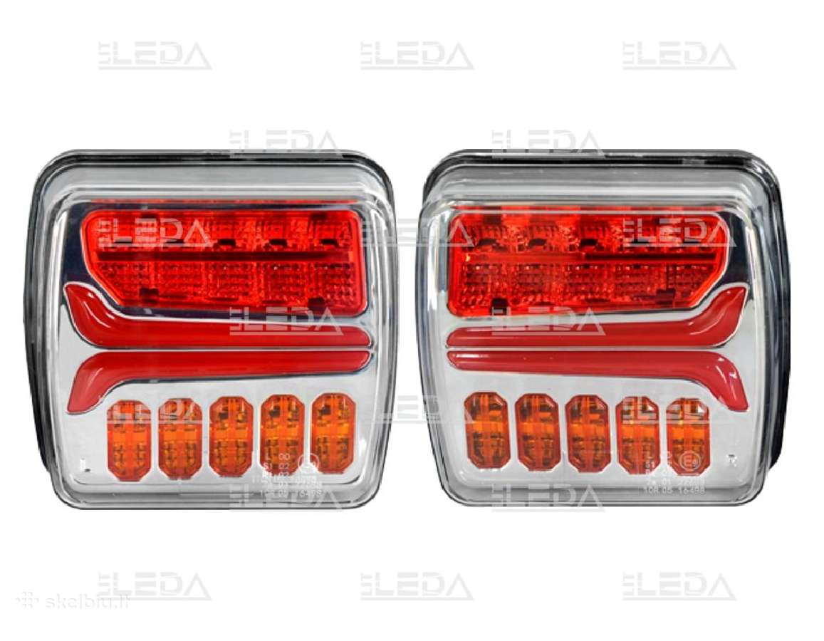 LED galinių žibintų komplektas 12/24v 453707009 - nuotraukos Nr. 3