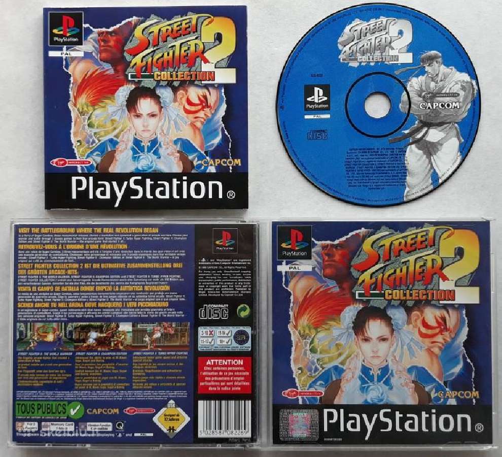 Ps1 Street fighter collection 2, Ps2, PS3 - nuotraukos Nr. 8