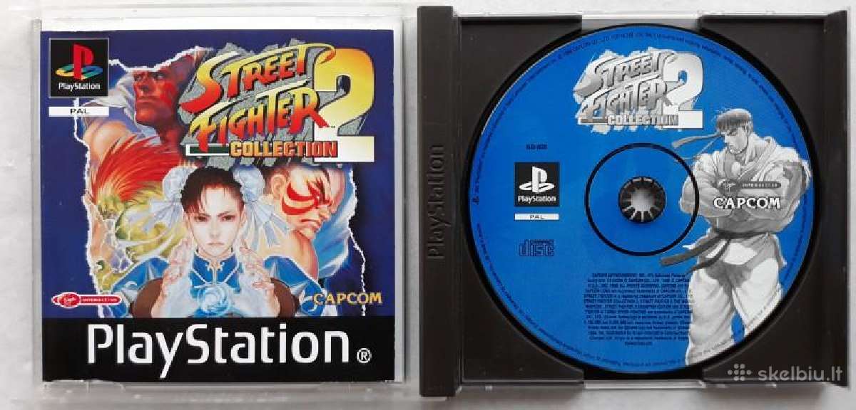 Ps1 Street fighter collection 2, Ps2, PS3 - nuotraukos Nr. 9
