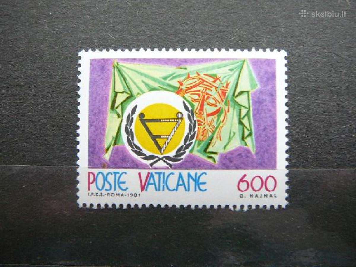 Emblema Kristus Vatikanas svarus mnh vt815