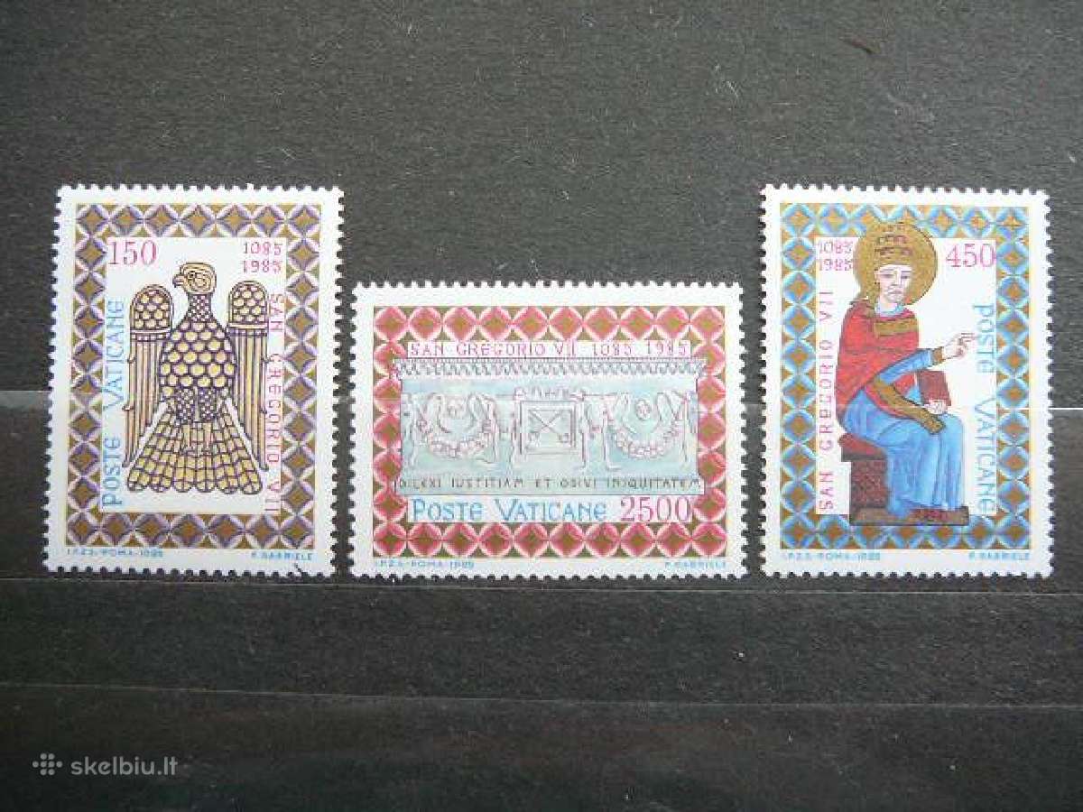 Popiezius Gregor VII Vatikanas svarus mnh vt853