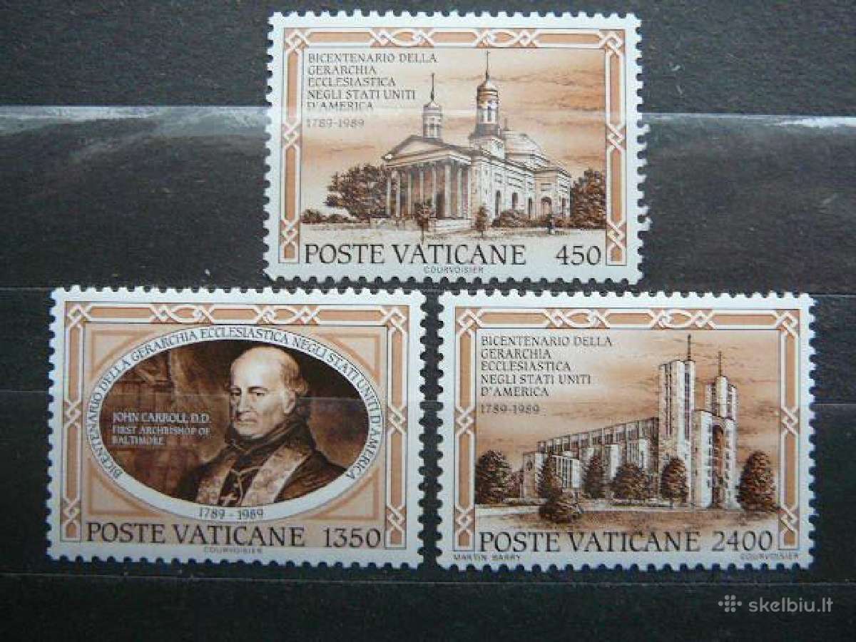 Architektura Vatikanas svarus mnh vt896