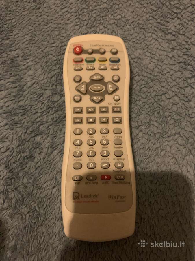 Nuotolinis valdymas "Leadtek" TV imtuvas