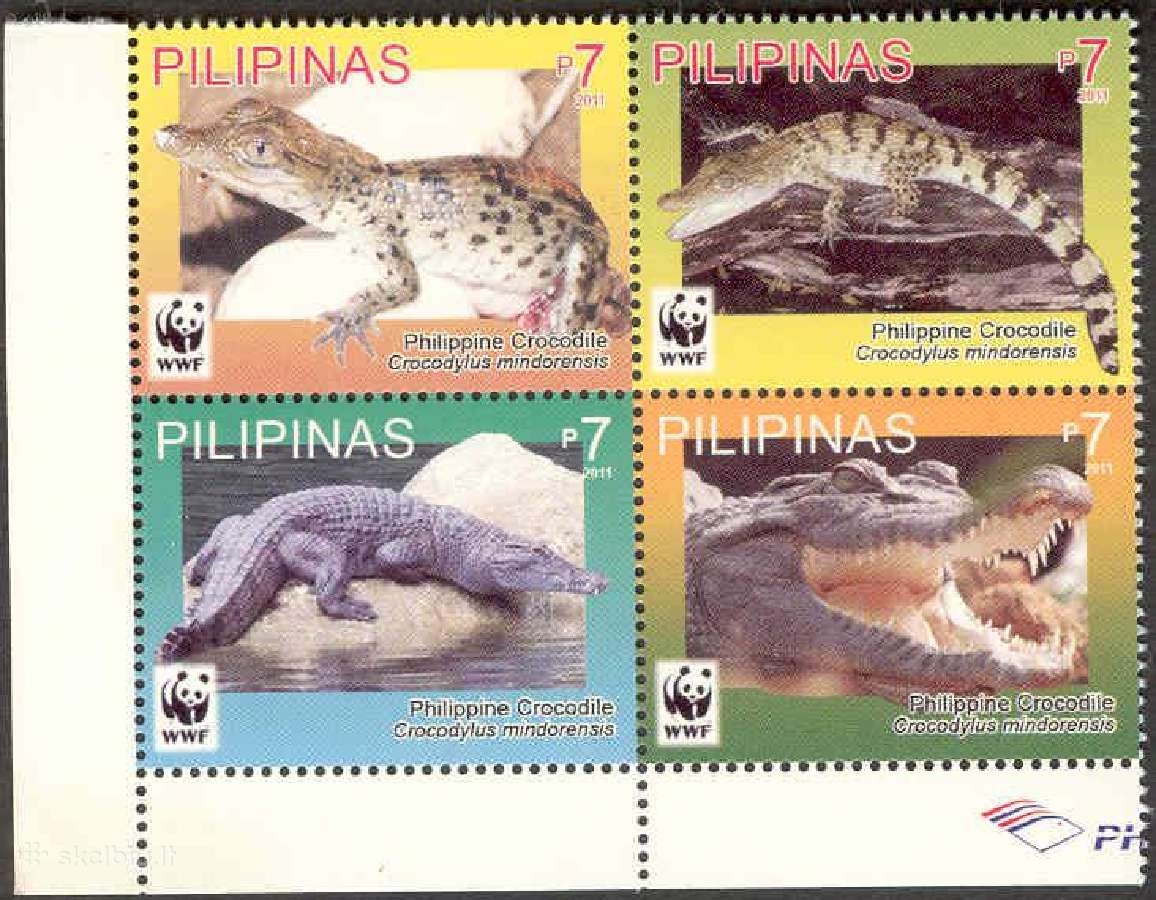 Filipinai 2011. Wwf-krokodilai.