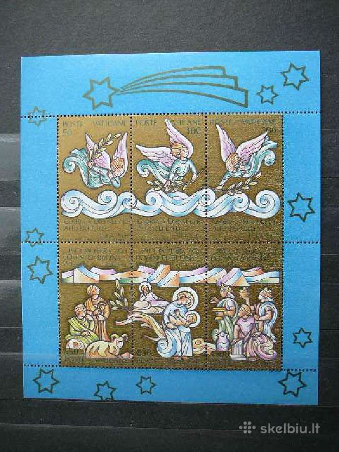Sv. Kaledos Vatikanas svarus mnh vt887