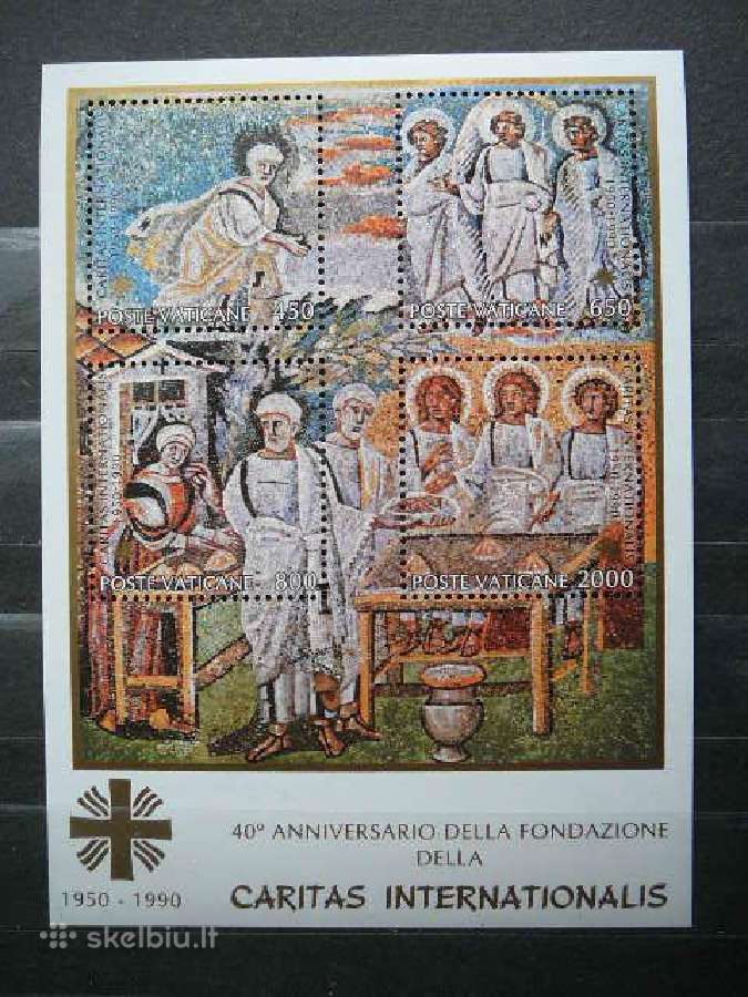Caritas Mozaika Vatikanas svarus mnh vt903