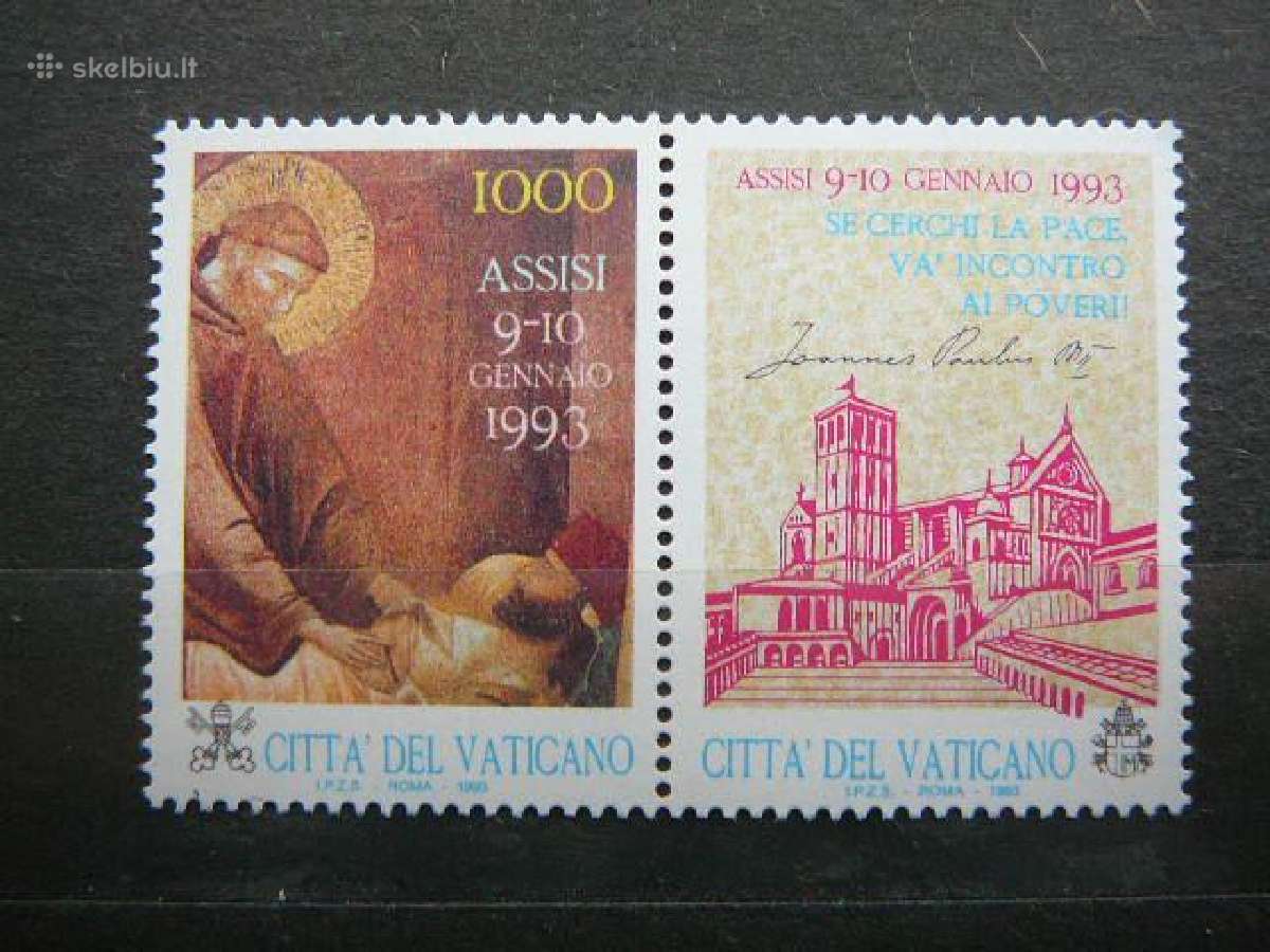 Daile Freska Vatikanas svarus mnh vt931