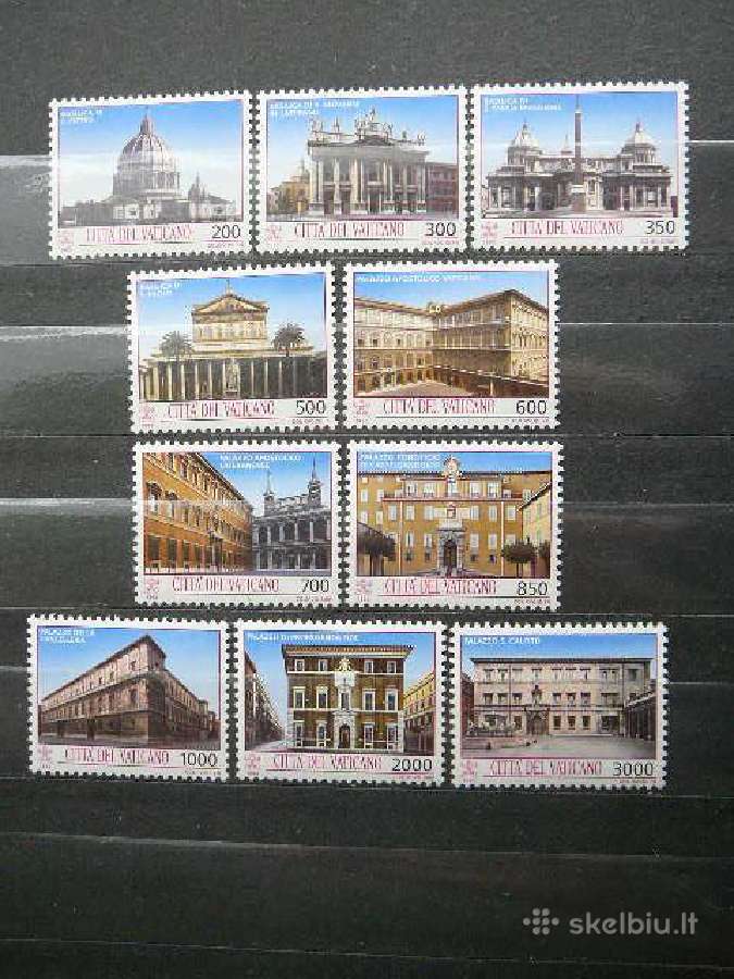 Architektura Vatikanas svarus mnh vt932