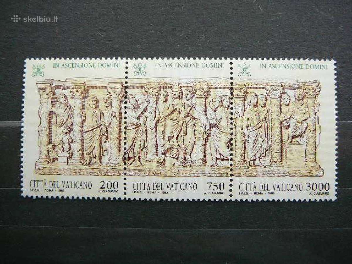 Sarkofagas Vatikanas svarus mnh vt933
