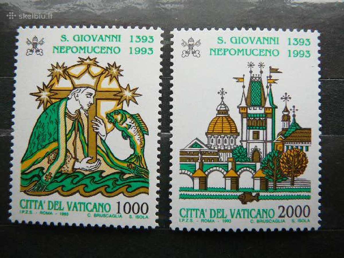 Pragoje Vatikanas svarus mnh vt935