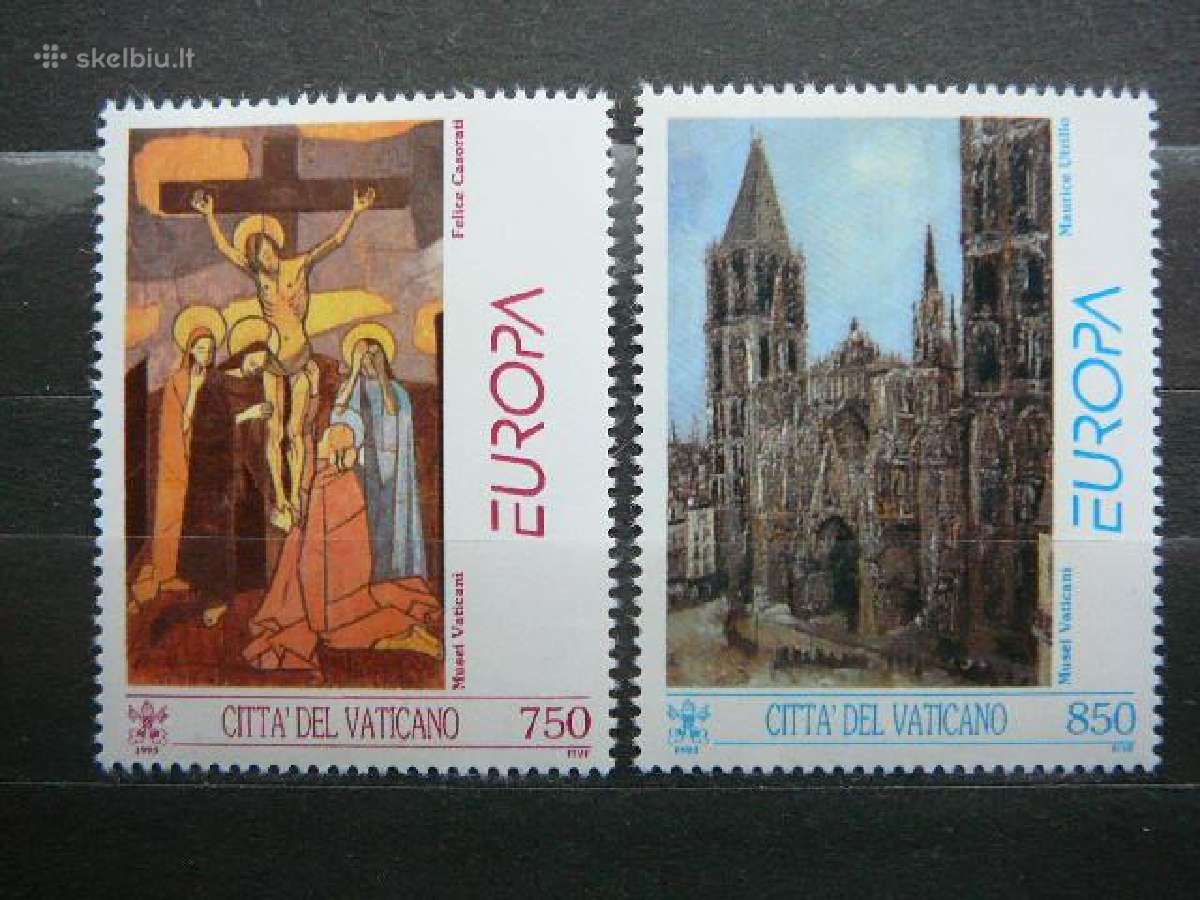 Daile Europa Vatikanas svarus mnh vt936