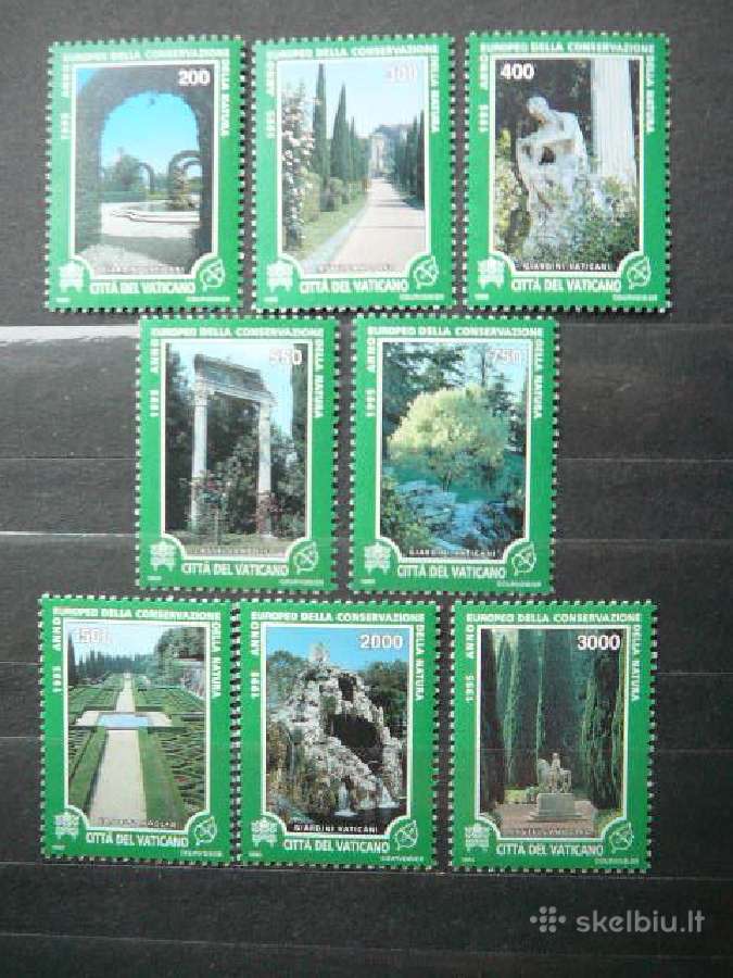Europos vaizdai Vatikanas svarus mnh vt955