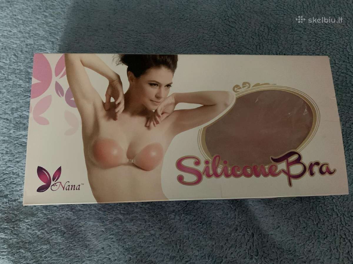 Silikoninė liemenėlė be petnešėlių