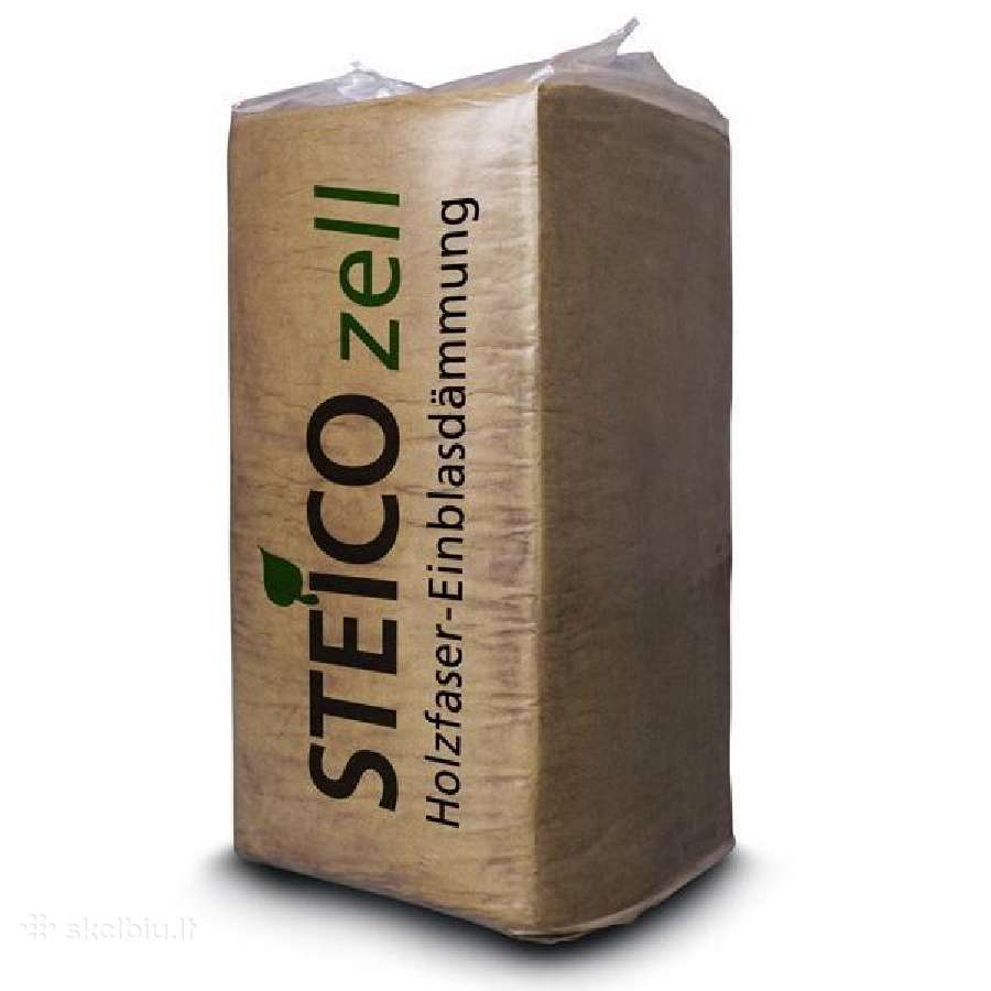 Įpučiama medienos pluošto vata Steico Zell - nuotraukos Nr. 6