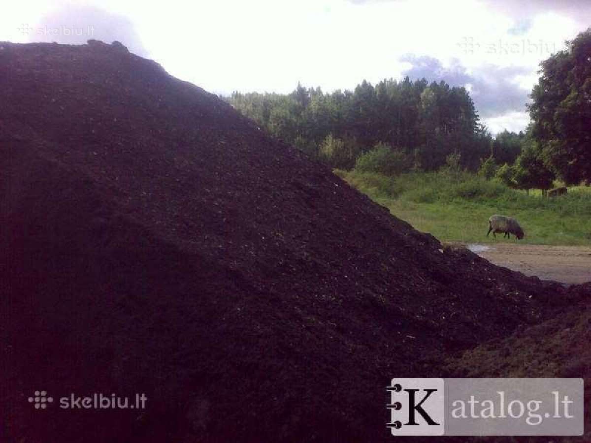 Juodžemis,kompostas,smėlis,žvyras,skalda nuo1kub.m