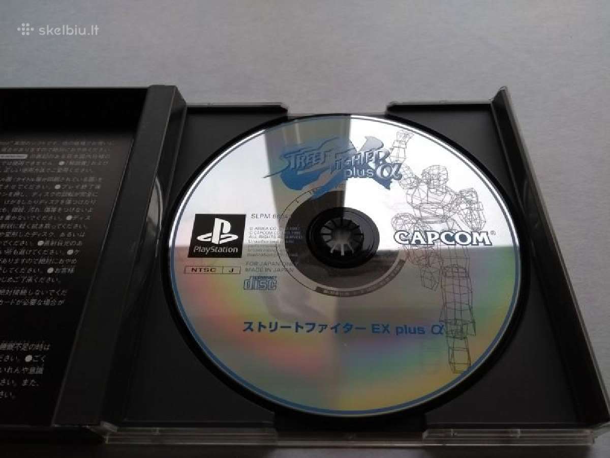 Žaidimas Ps1 Street Fighter Ex Plus - nuotraukos Nr. 5
