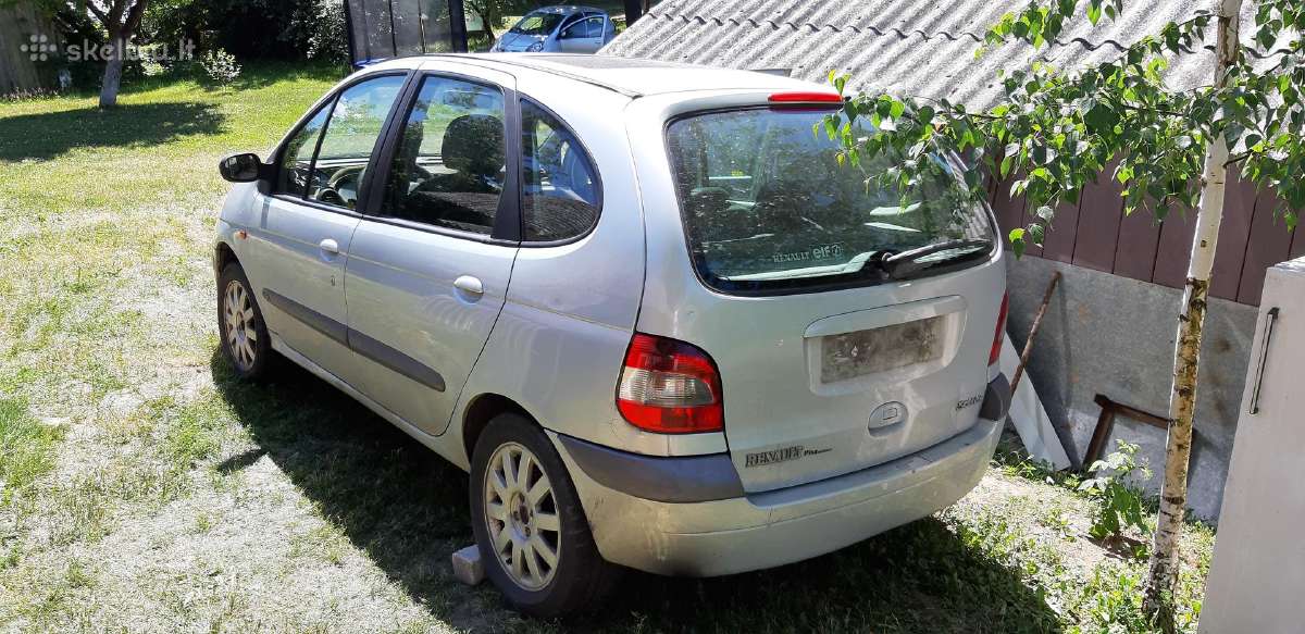 Nebrangiai Renault Scenic 2001dyzelis, dalimis. - nuotraukos Nr. 2
