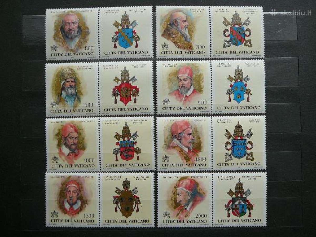 Popieziai Vatikanas mnh vt991