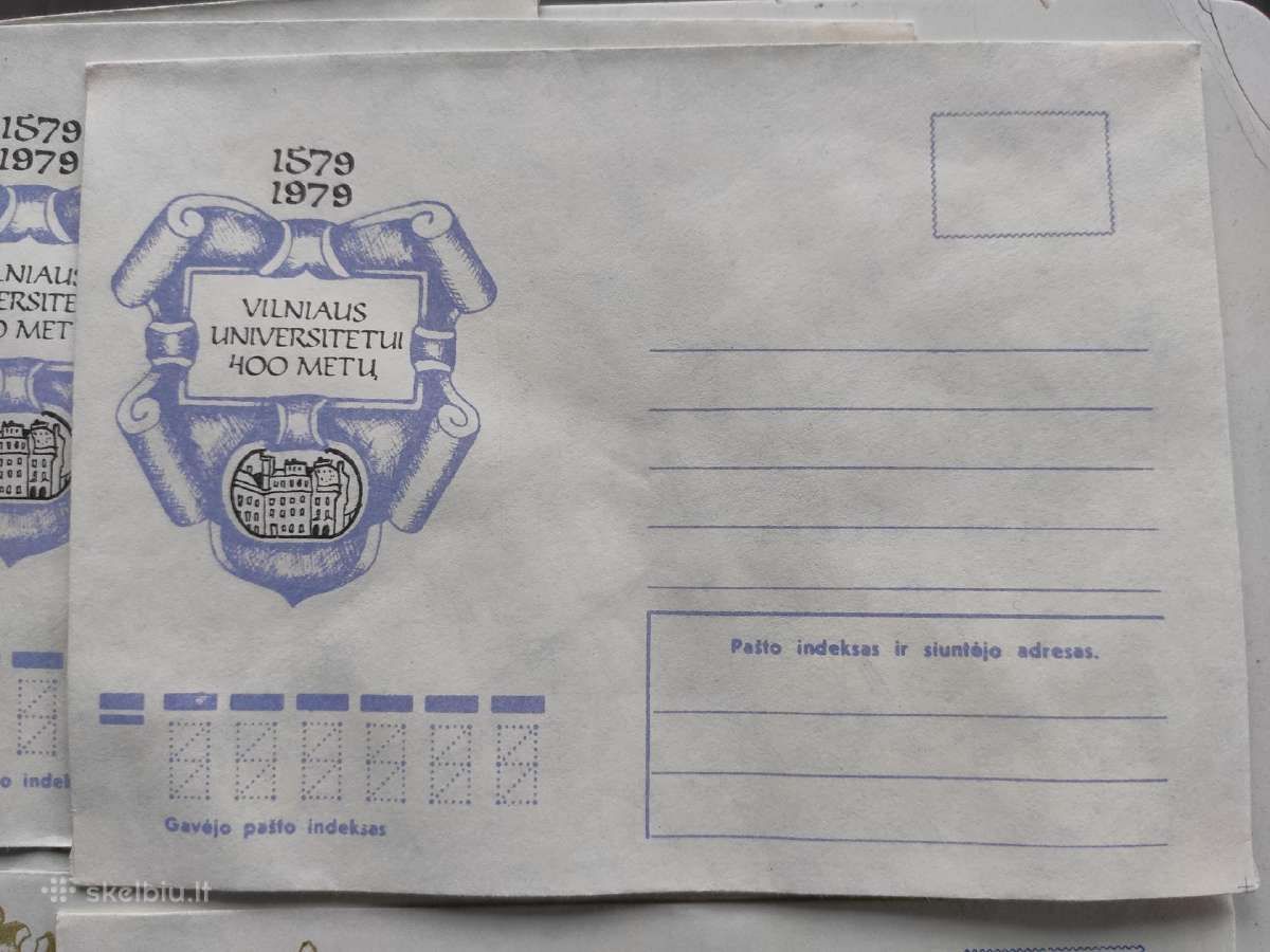 Tarybinių laikų vokai 1978 - nuotraukos Nr. 3