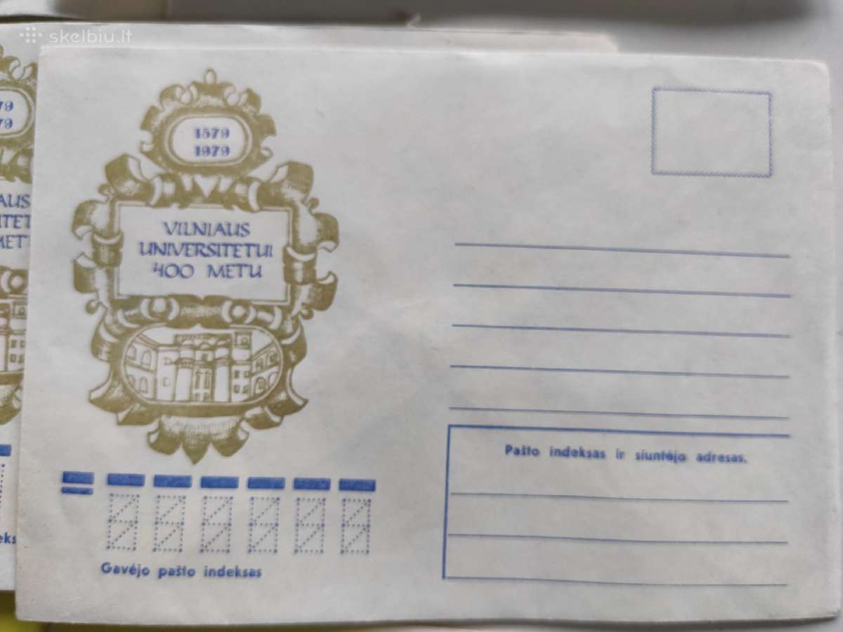Tarybinių laikų vokai 1978 - nuotraukos Nr. 4