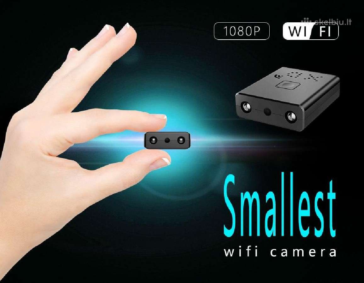 Slapta tiesioginio stebėjimo WiFi Full HD kamerytė - nuotraukos Nr. 2