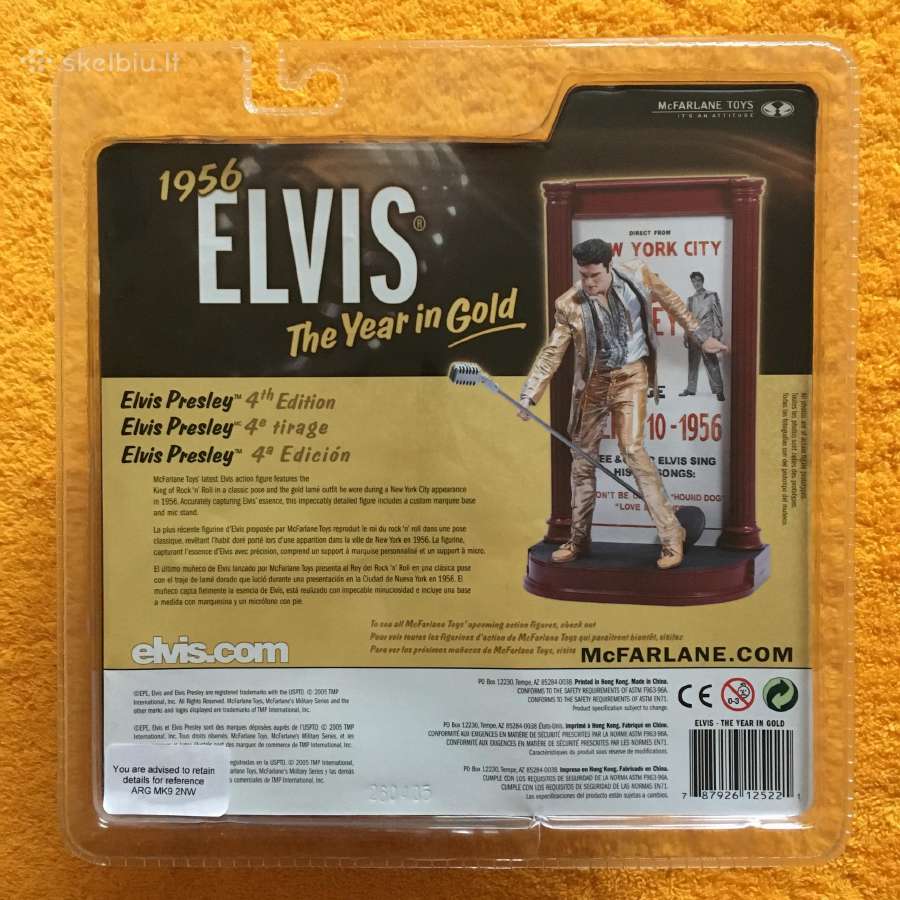 Mcfarlane Toys statulėlė Elvis Preslis - nuotraukos Nr. 3
