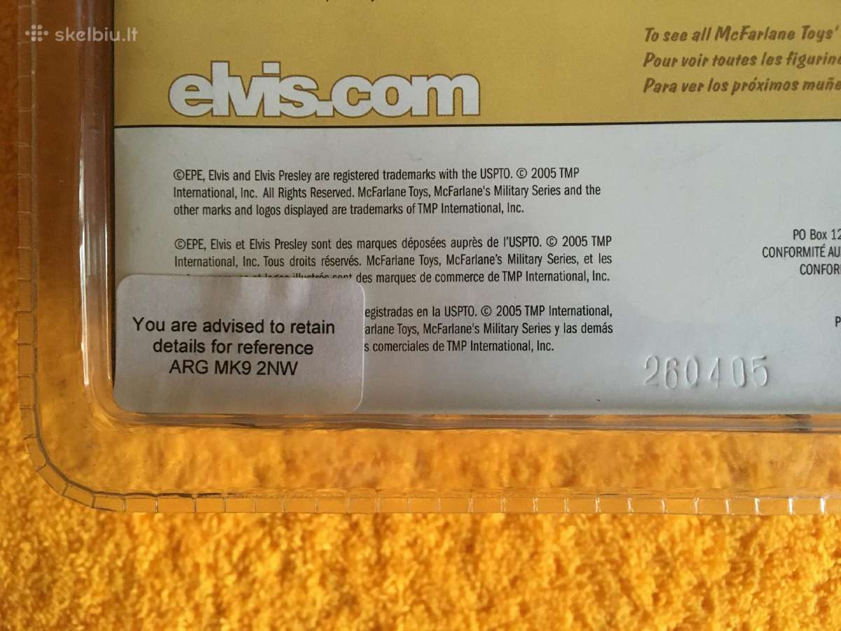 Mcfarlane Toys statulėlė Elvis Preslis - nuotraukos Nr. 4