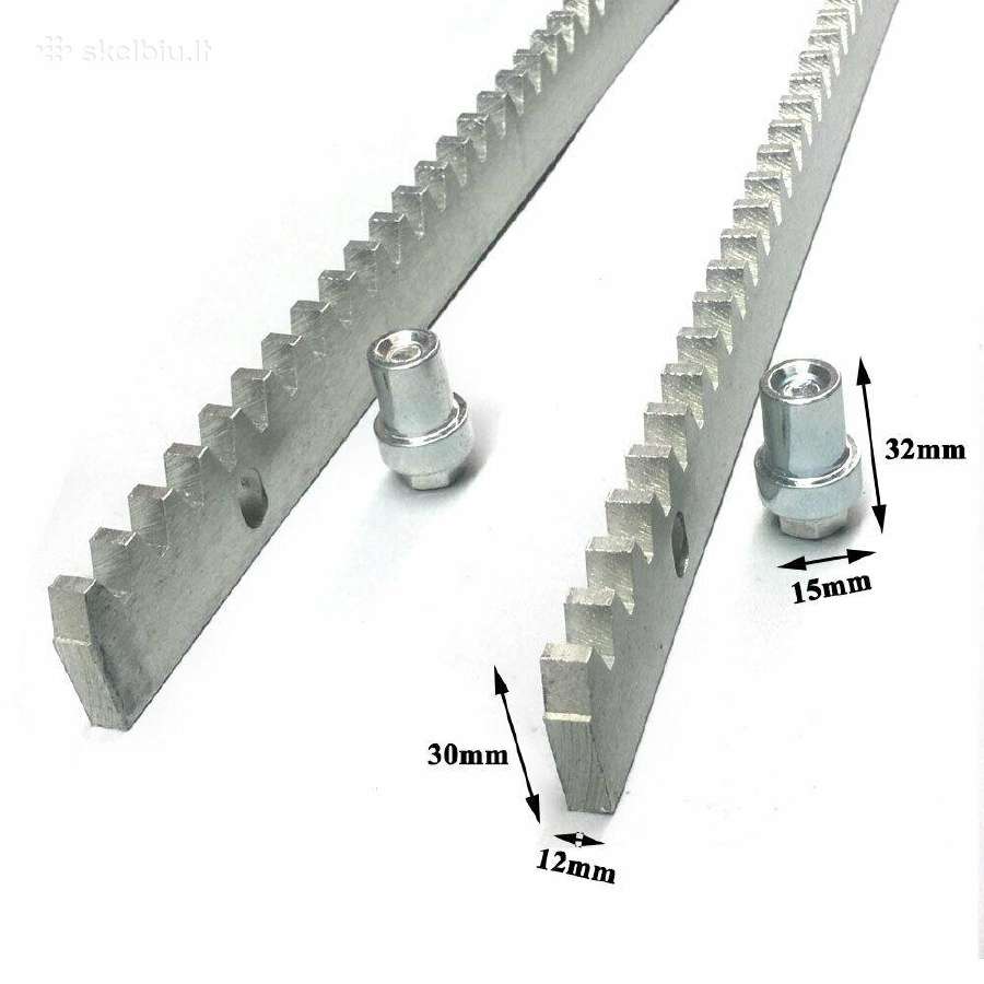 Krumpliaratinė juosta stumdomiems vartams 12mm - nuotraukos Nr. 2