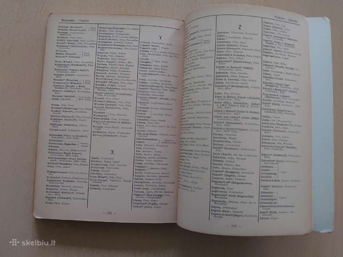 Vietų sąrašas pasaulyje, įskaitant Memel kraštą - nuotraukos Nr. 4