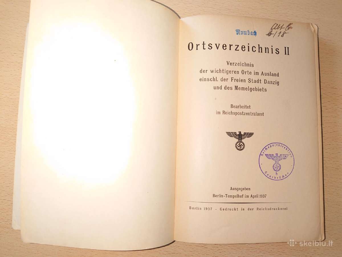 Vietų sąrašas pasaulyje, įskaitant Memel kraštą - nuotraukos Nr. 5