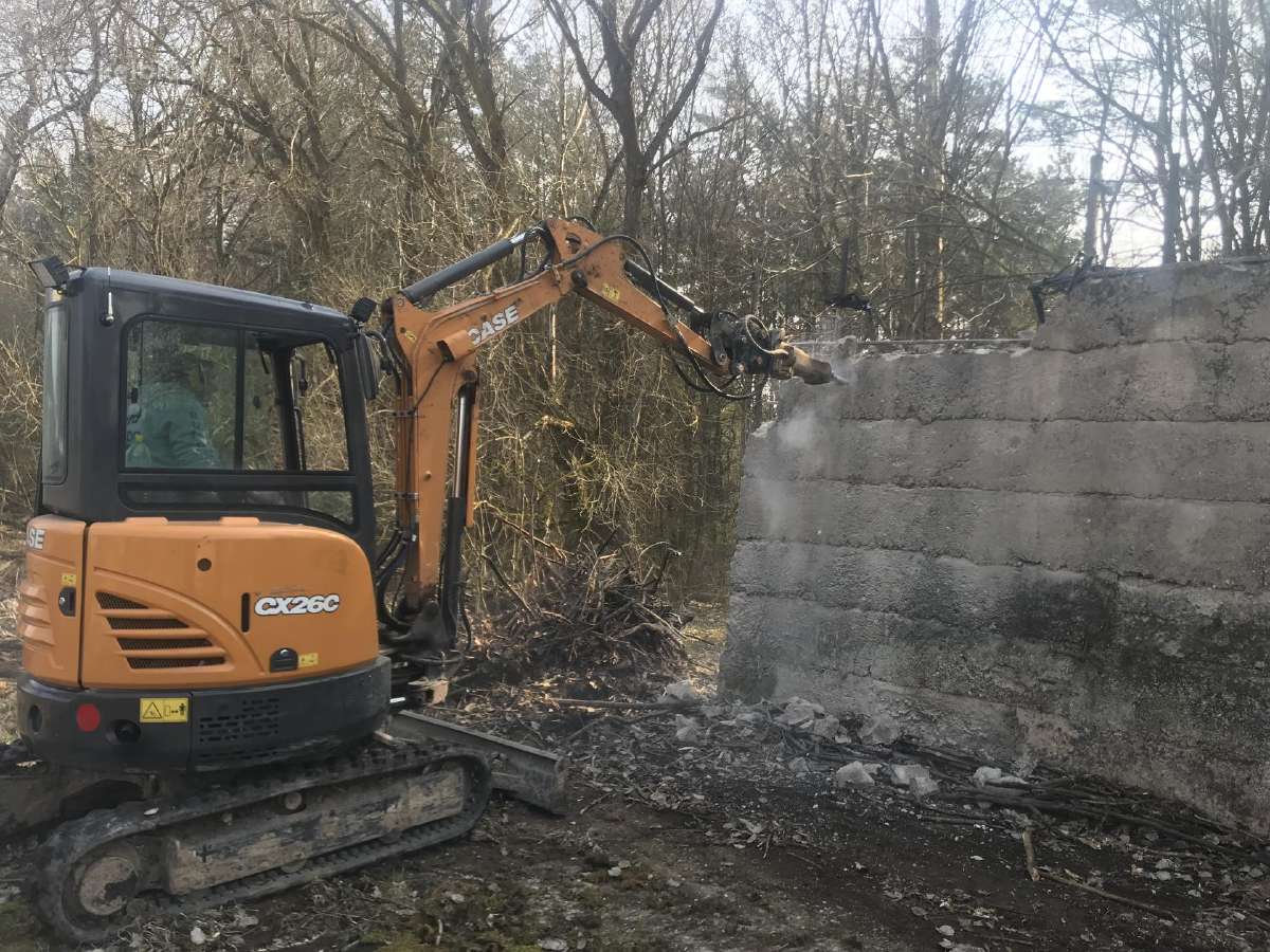 Ekskavatoriaus nuoma su plaktuku hidro kujiu - nuotraukos Nr. 13