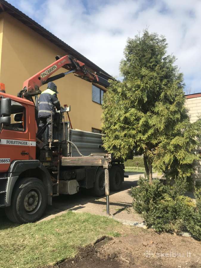 Ekskavatoriaus nuoma su plaktuku hidro kujiu - nuotraukos Nr. 11