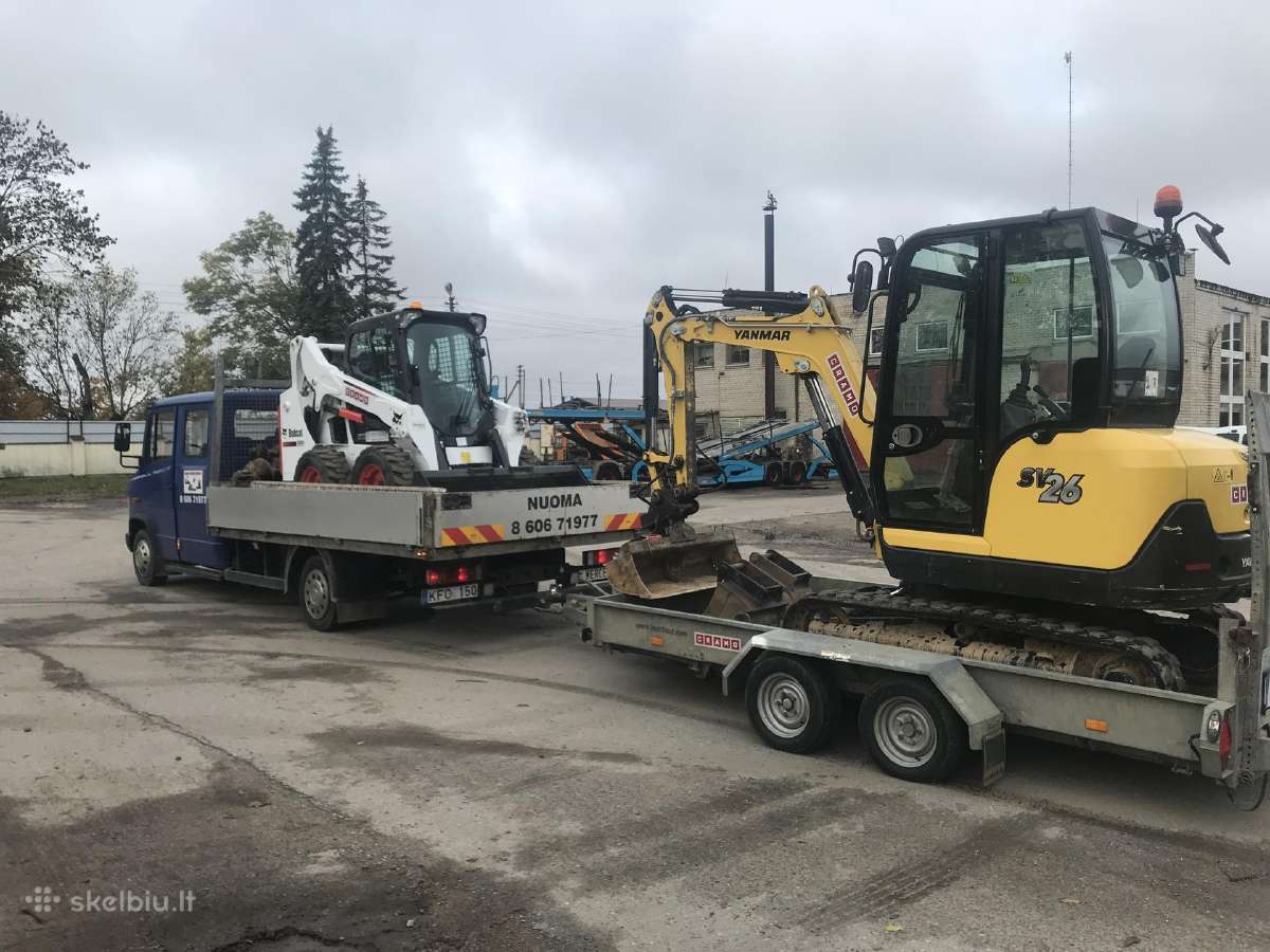 Ekskavatoriaus nuoma su plaktuku hidro kujiu - nuotraukos Nr. 3