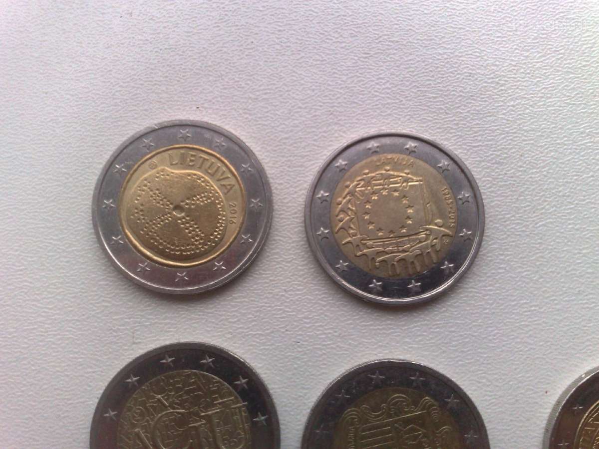 Proginės ir retesnės 2 eurų monetos - nuotraukos Nr. 6