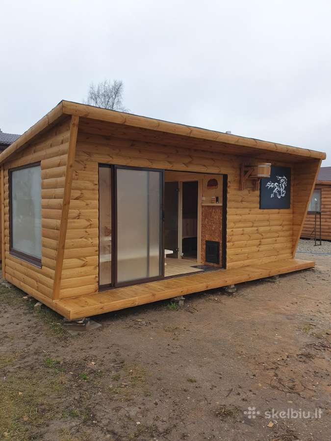 Pirtys medinės pavėsinės ,sodo namelis sandėliukas - nuotraukos Nr. 27